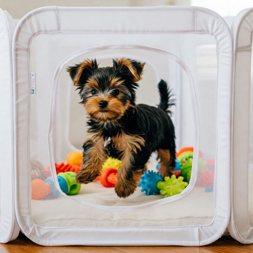 Iris USA 24″ 4-Panel Pet Playpen Review: Perfect for New Puppies & Small Dogs