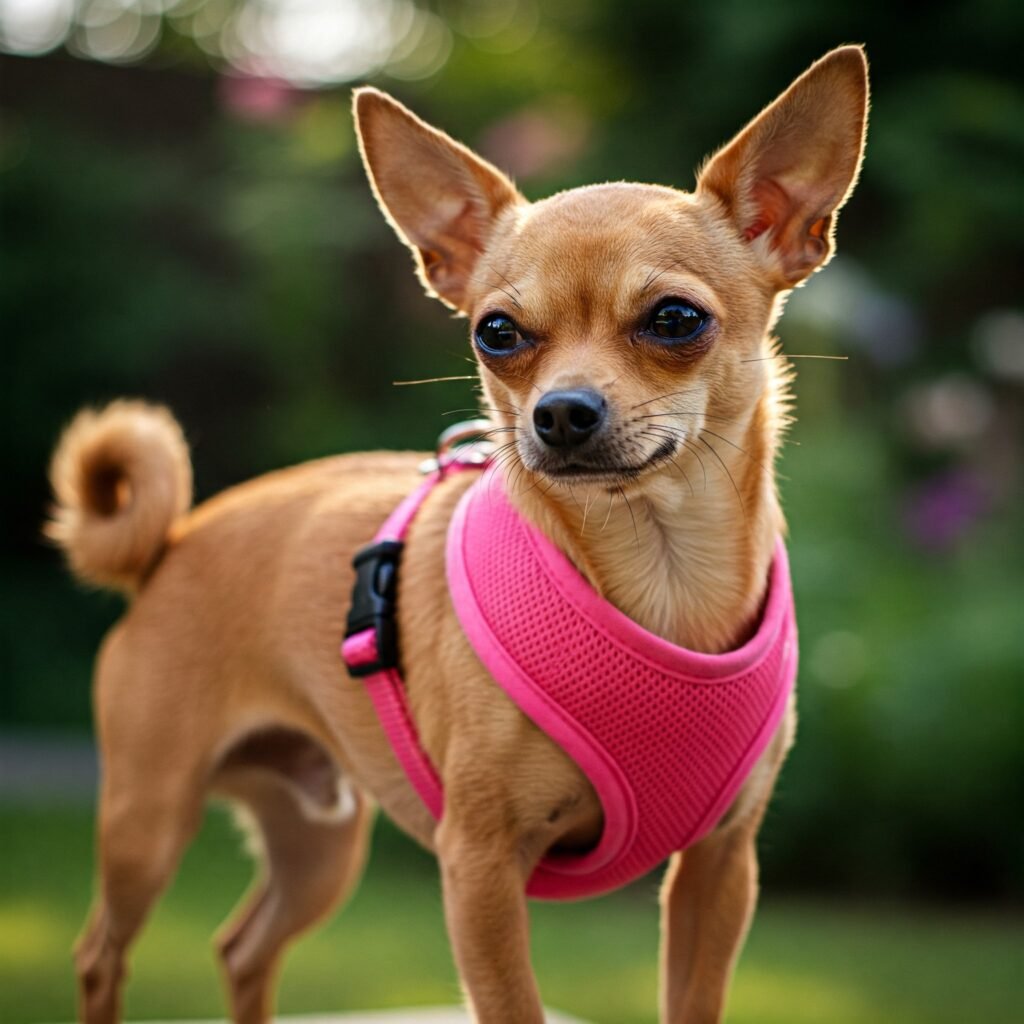 The Prettiest Harness Ever? My Review of the Puppytie No Pull Dog Harness in Glossy Pink
